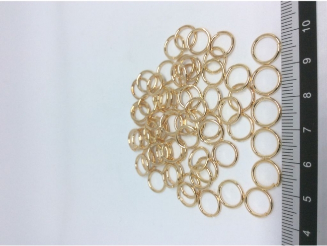 60 round jump rings 10mm