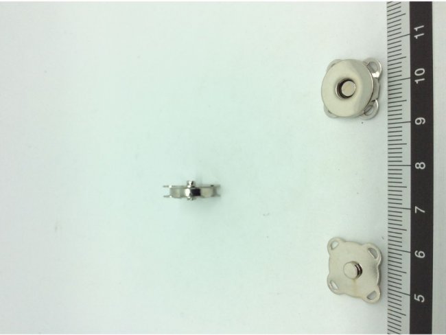 2 magnetic bag clasps for Sewing 14,5mm