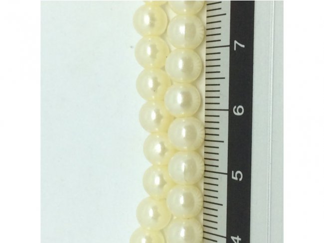 150 acrylic pearls 6mm